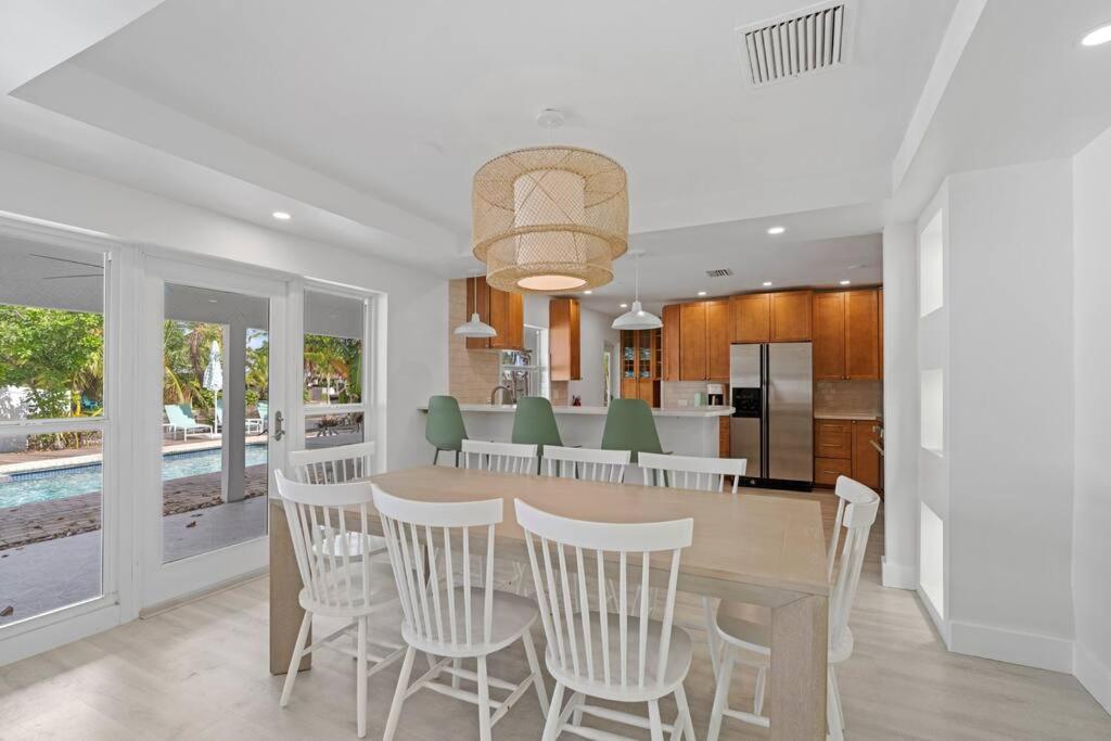 Waterfront-Heated Pool-Mini Golf-Game Room-2Mi Beach Fort Lauderdale Eksteriør billede